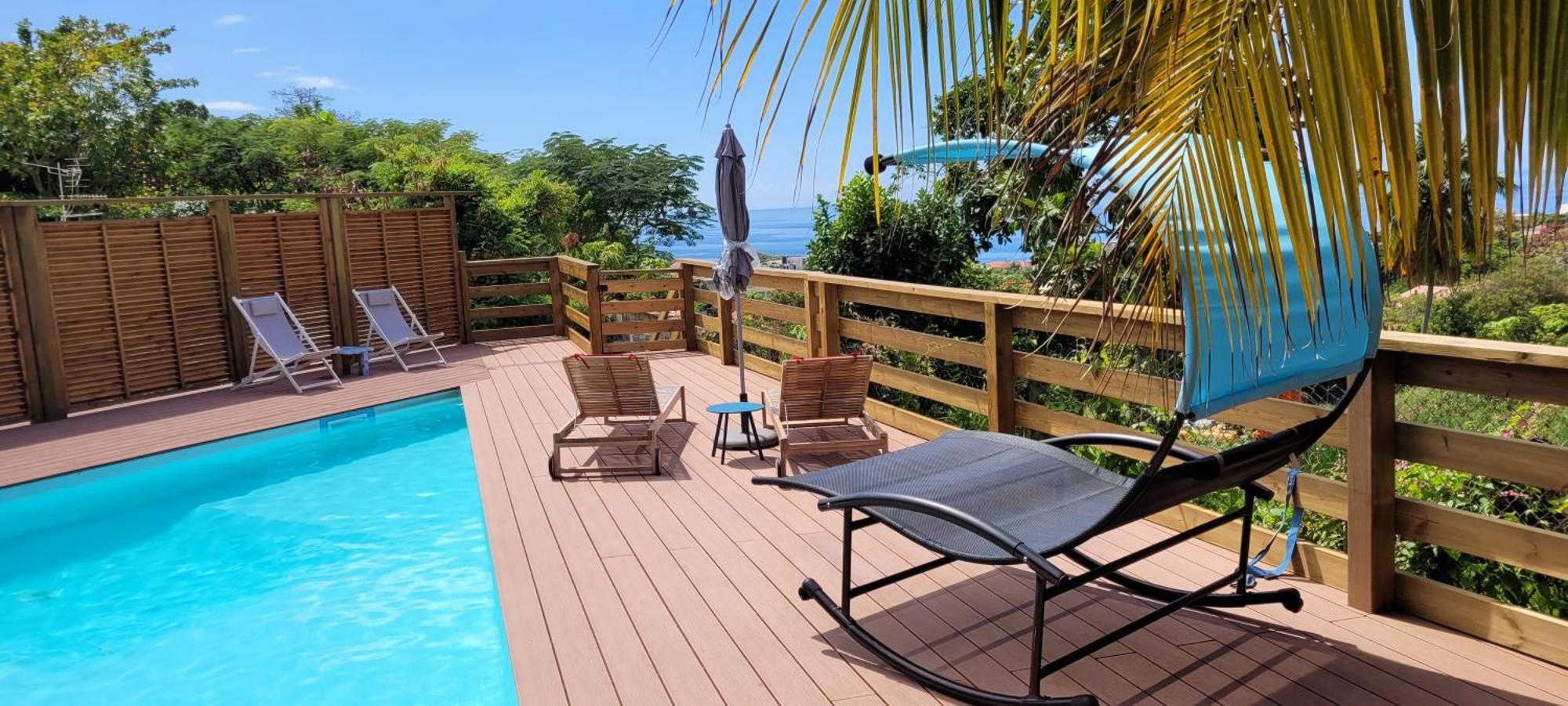 logement accès piscine Basse-Terre Extérieur photo